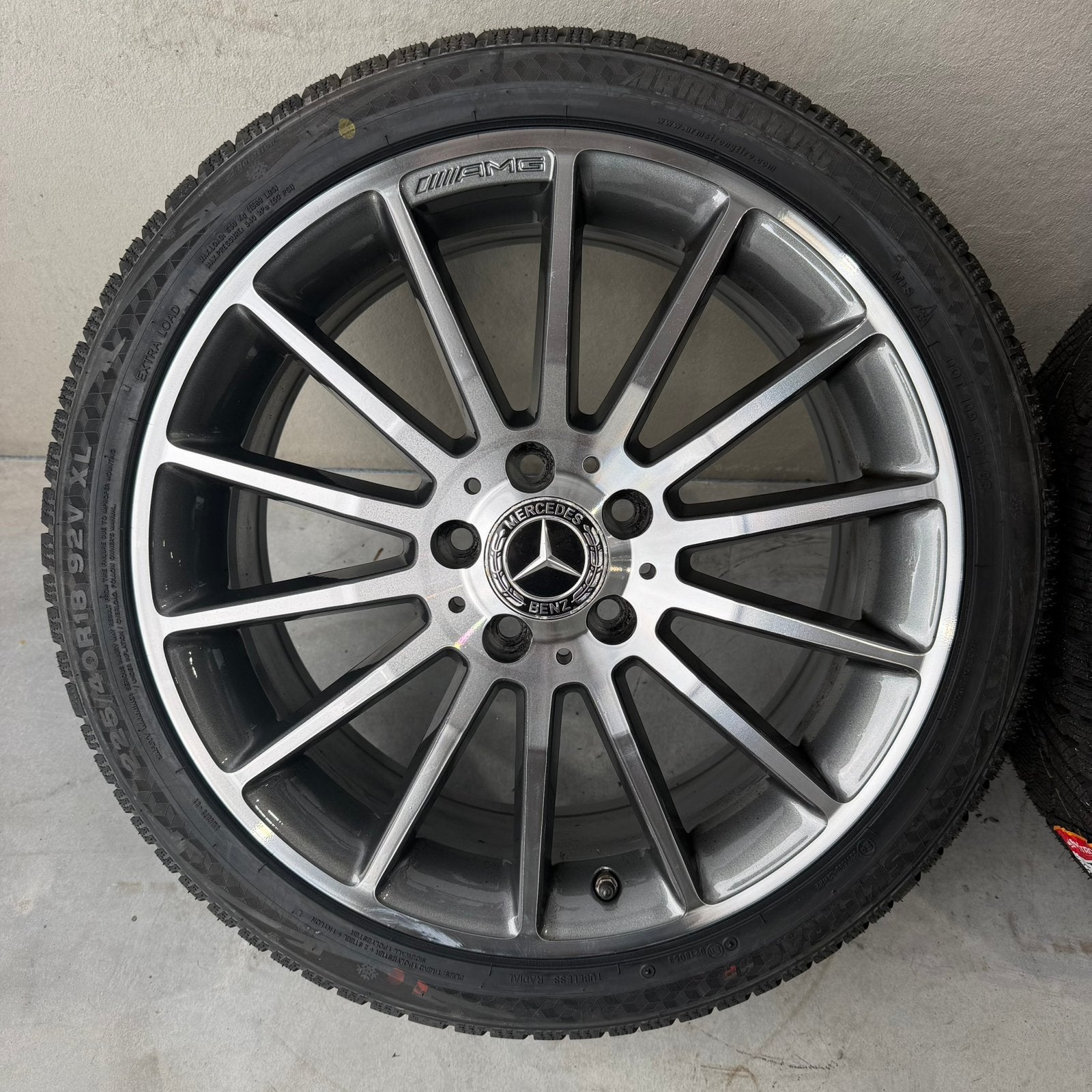 18 inch Origineel Mercedes A B CLA AMG klasse, Auto-onderdelen, Banden en Velgen, 18 inch, Gebruikt, Velgenv, Velgen