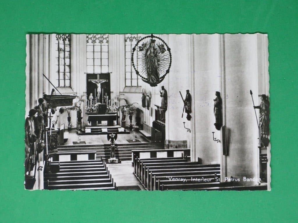 Venray Interieur St Petrus Banden, Verzenden, 1940 tot 1960, Ongelopen, Limburg