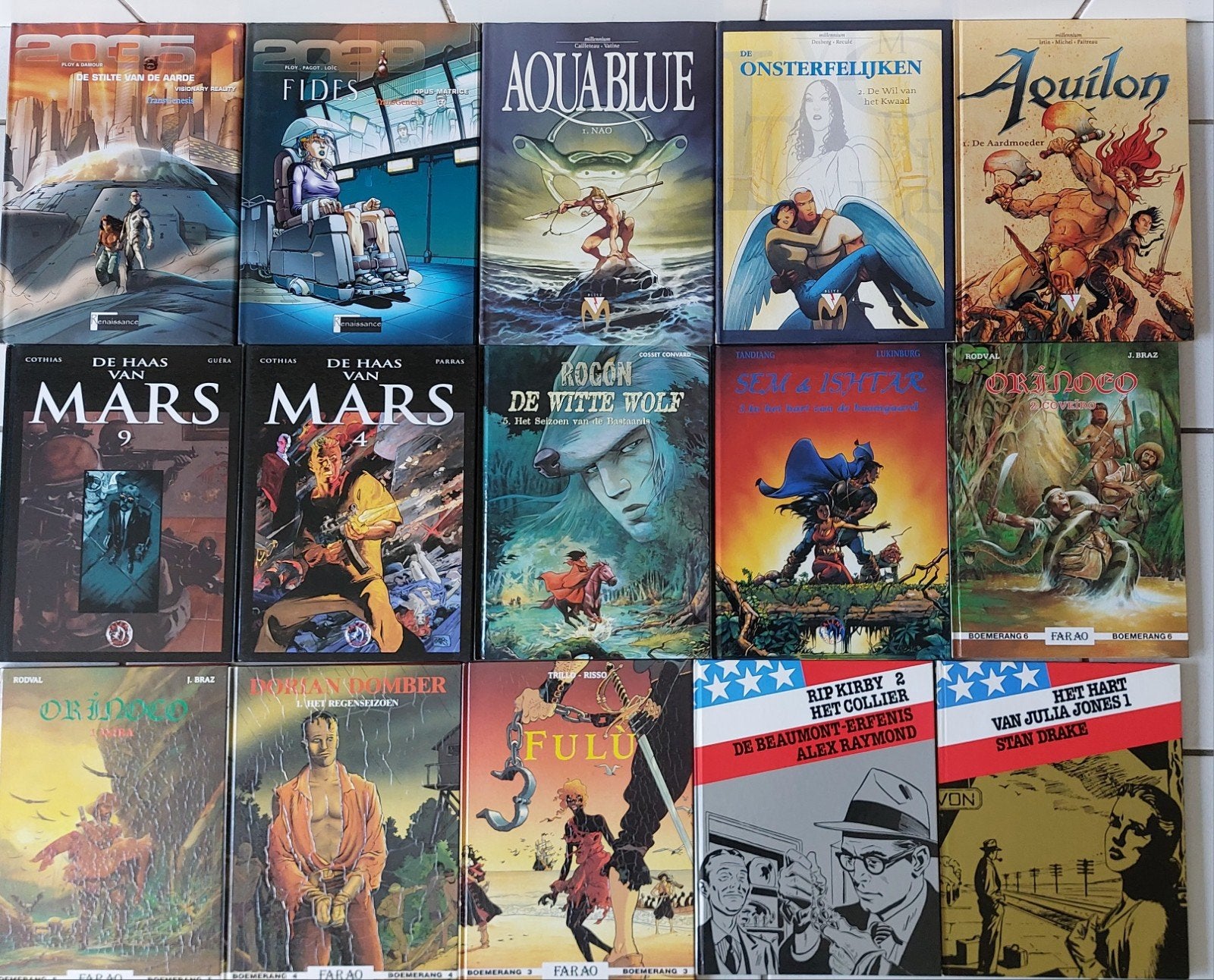 Strips Reeks Talent Blitz Farao Renaissance harde covers

Re, Meerdere stripboeken, Ophalen of Verzenden