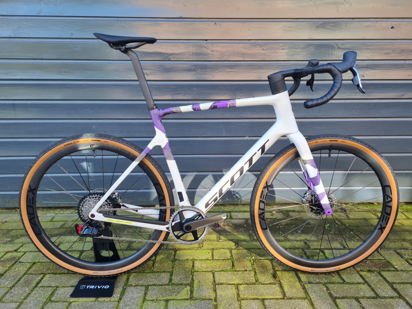 Scott Addict RC Gravel Sram Red AXS XPLR Cadex AR 35, 28 inch, Carbon, 10 tot 15 versnellingen, Heren