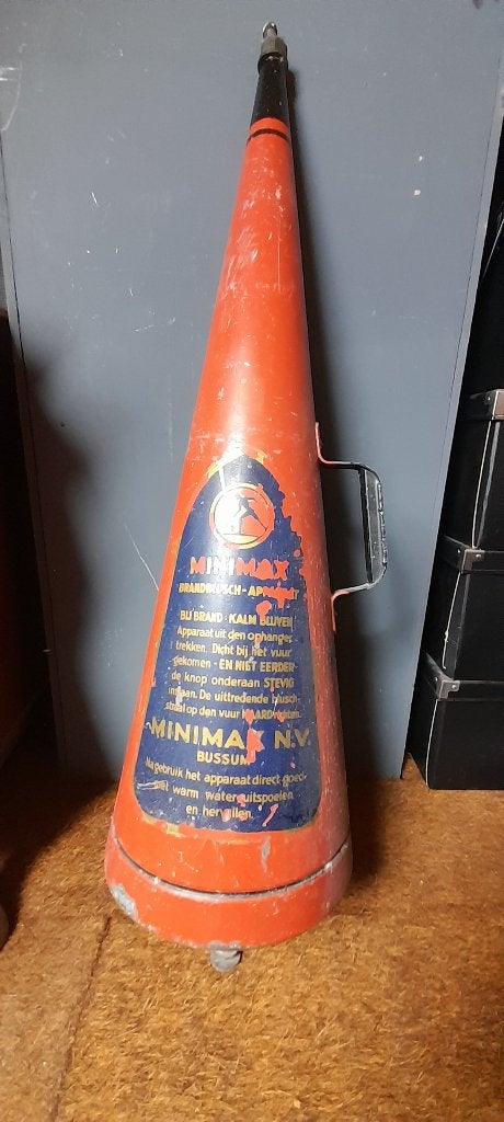 oude brandblusser Minimax, Ophalen, Huis en Inrichting