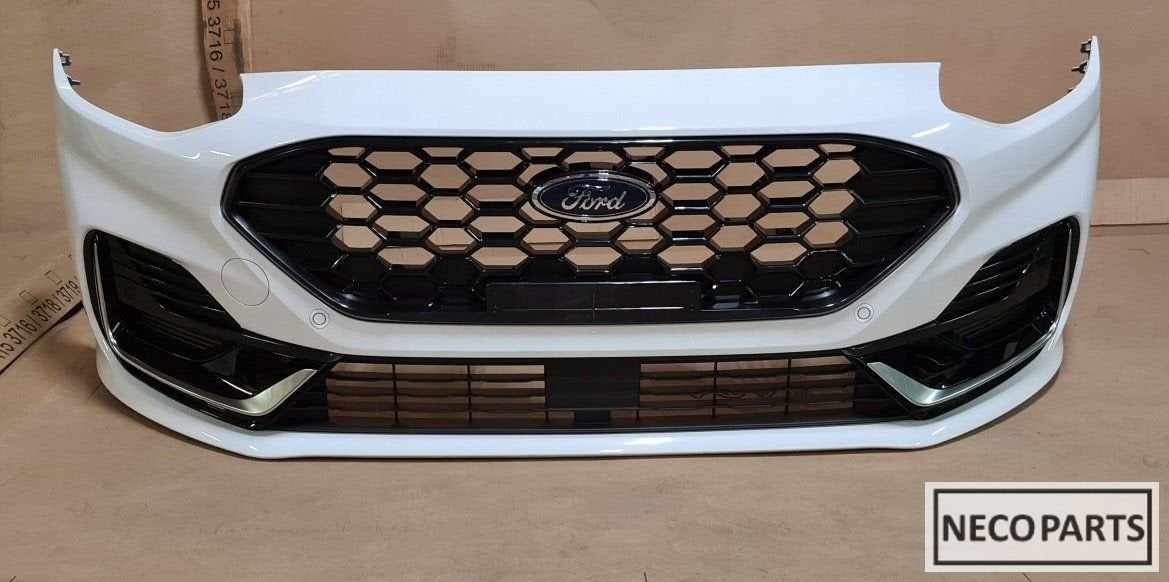 BUMPER FORD FIESTA MK8 FACELIFT ST LINE X VOORBUMPER, Gebruikt, -, -, Ophalen of Verzenden