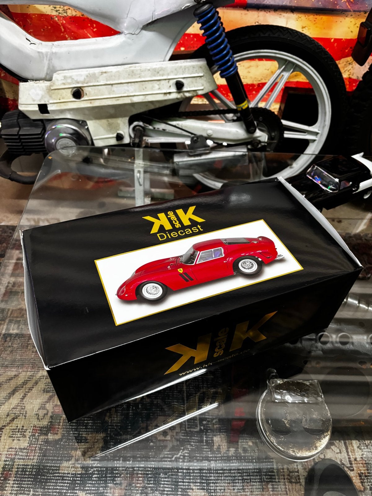 KK Diecast Ferrari schaalmodel 1:12, Ophalen of Verzenden, Nieuw, 1:9 t/m 1:12, Auto