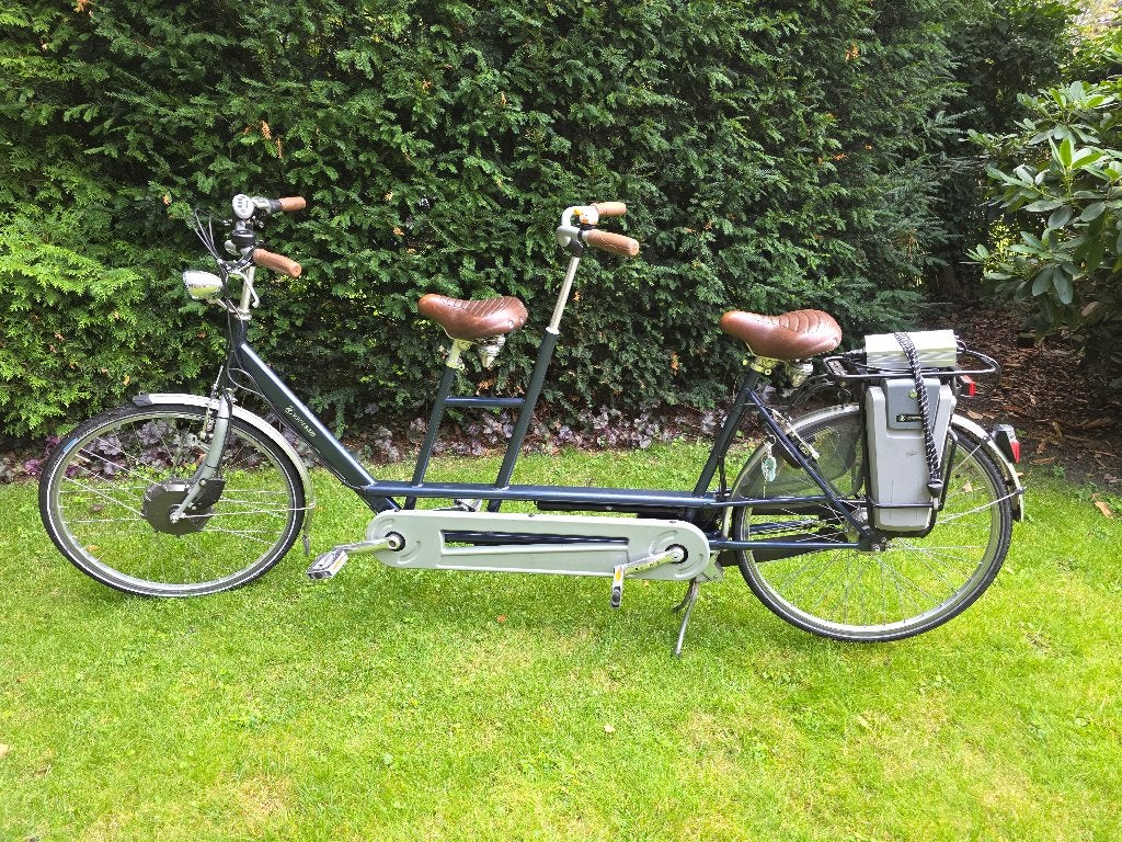 Van Raam tandem, Fietsen en Brommers, Ophalen, Minder dan 10 versnellingen, Gebruikt, Velgrem