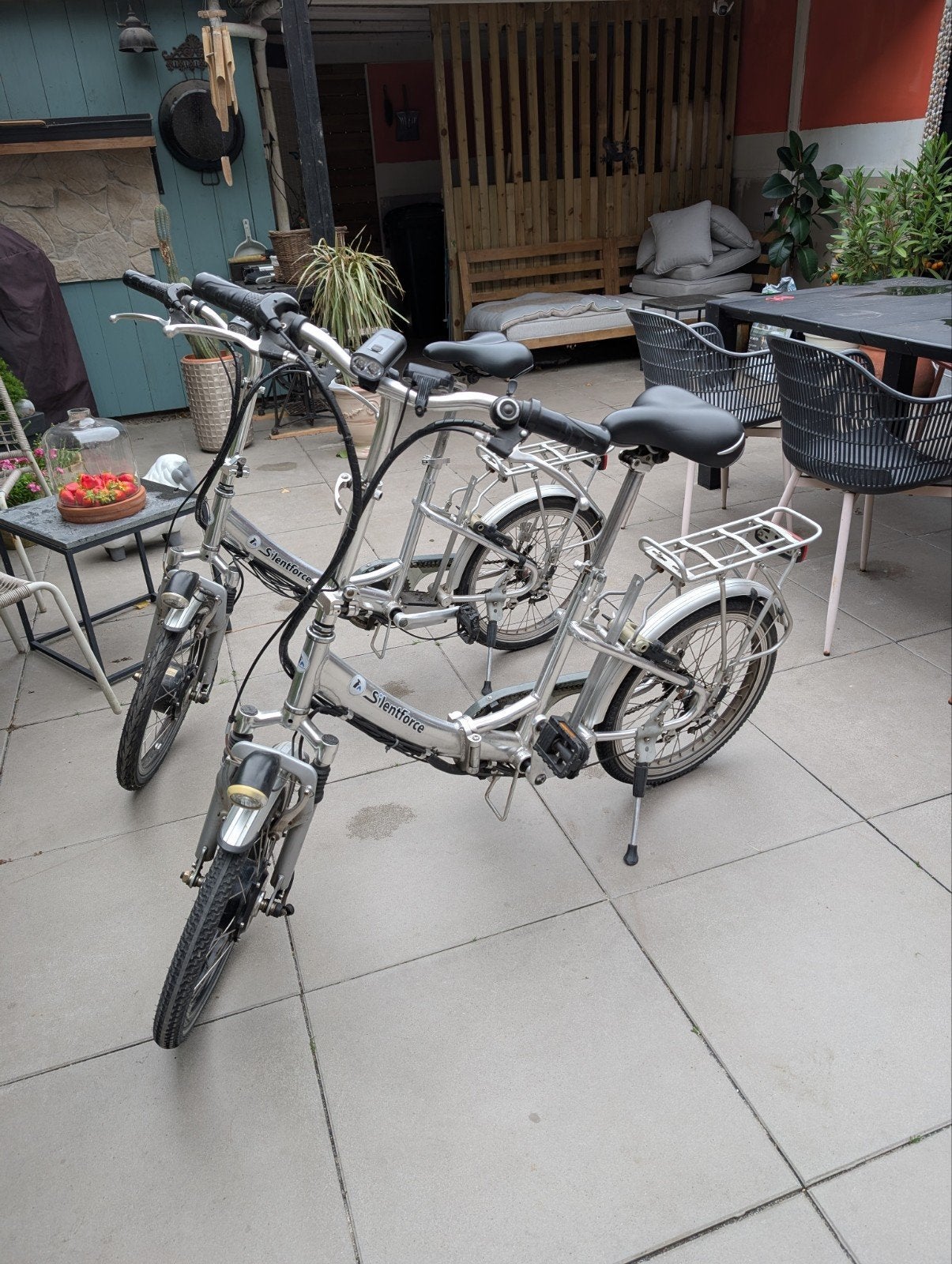 2 Silentforce opvouwbare elektrische fietsen, Gebruikt, Minder dan 47 cm, 30 tot 50 km per accu, Ophalen