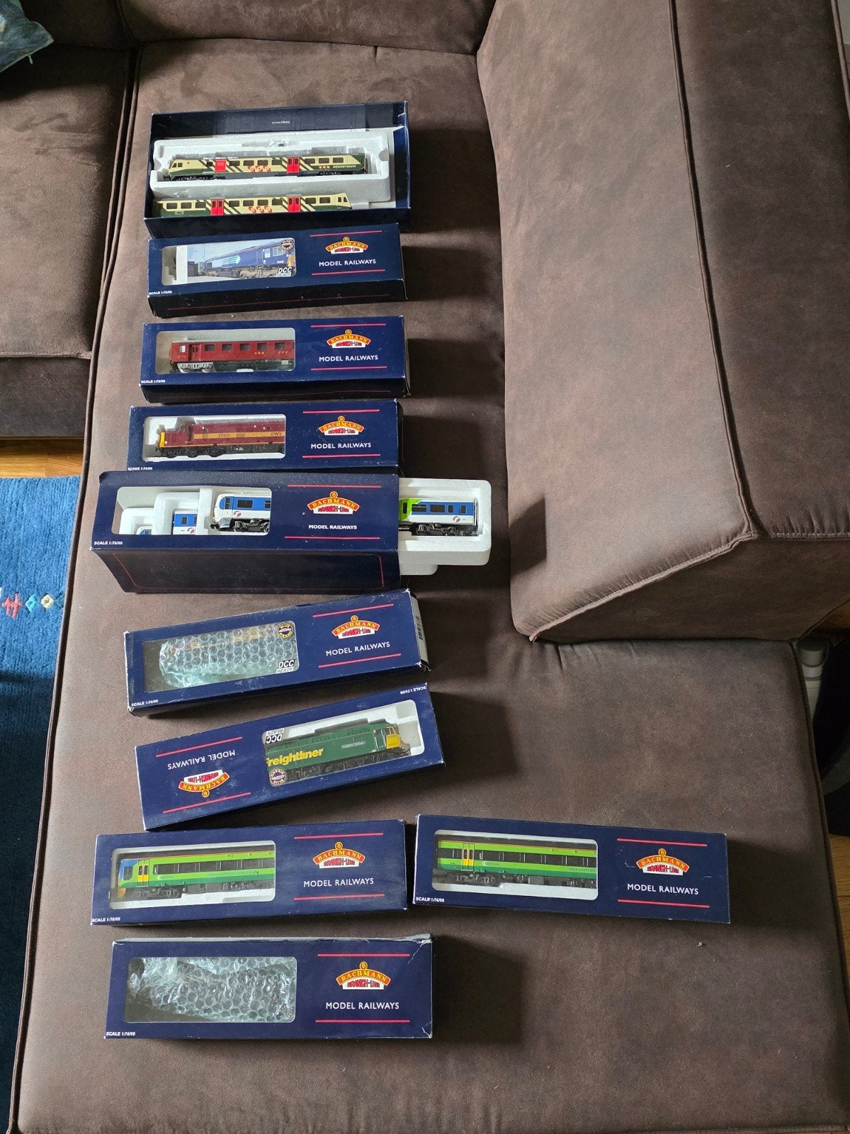 Diverse modeltreinen H0 DC: Bachmann, Liliput, Mikado, Gelijkstroom, Bachmann, Ophalen of Verzenden, Analoog
