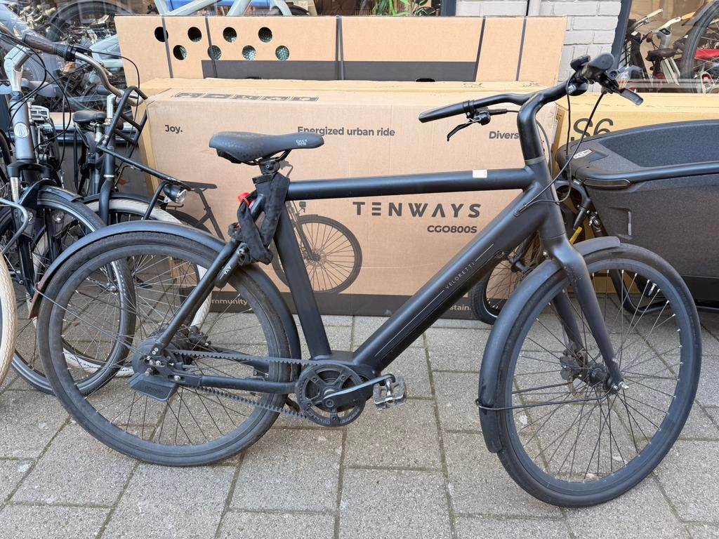 Veloretti Ace 1 matzwart, Fietsen en Brommers, Fietsen | Heren | Herenfietsen, Ophalen, Zo goed als nieuw, Overige merken