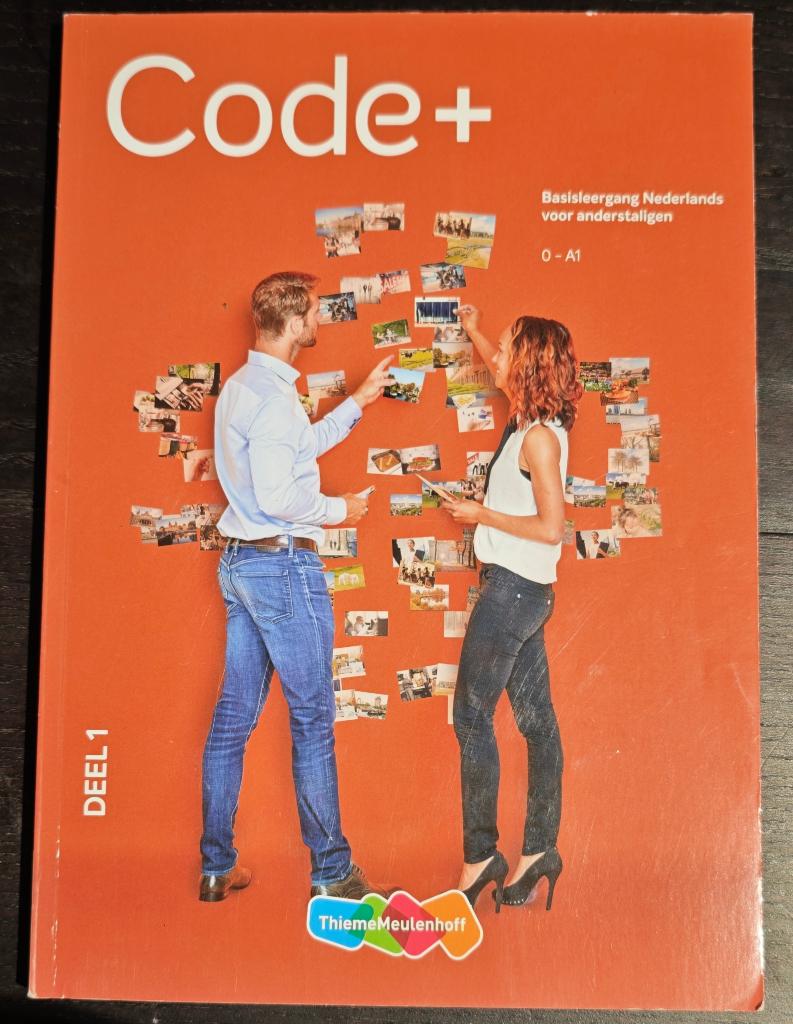 Code+ Deel 1 & 2 (0-A2) + Unused Codes, Boeken, Studieboeken en Cursussen, Zo goed als nieuw, Niet van toepassing, Alpha, Ophalen of Verzenden