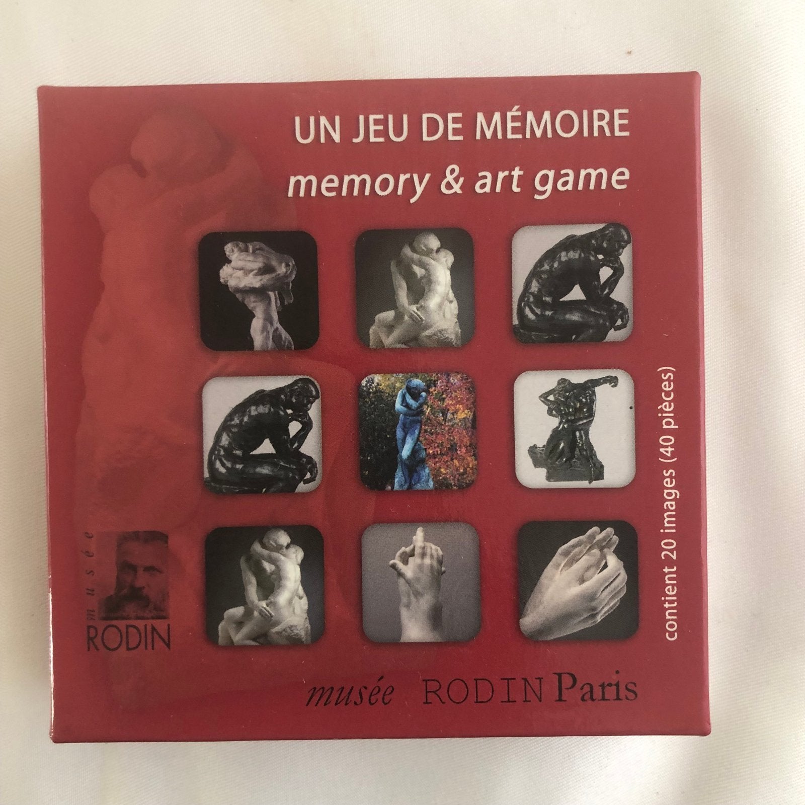 Rodin Memory & Art Game - Un Jeu de Mémoire, Een of twee spelers, Ophalen, Gebruikt