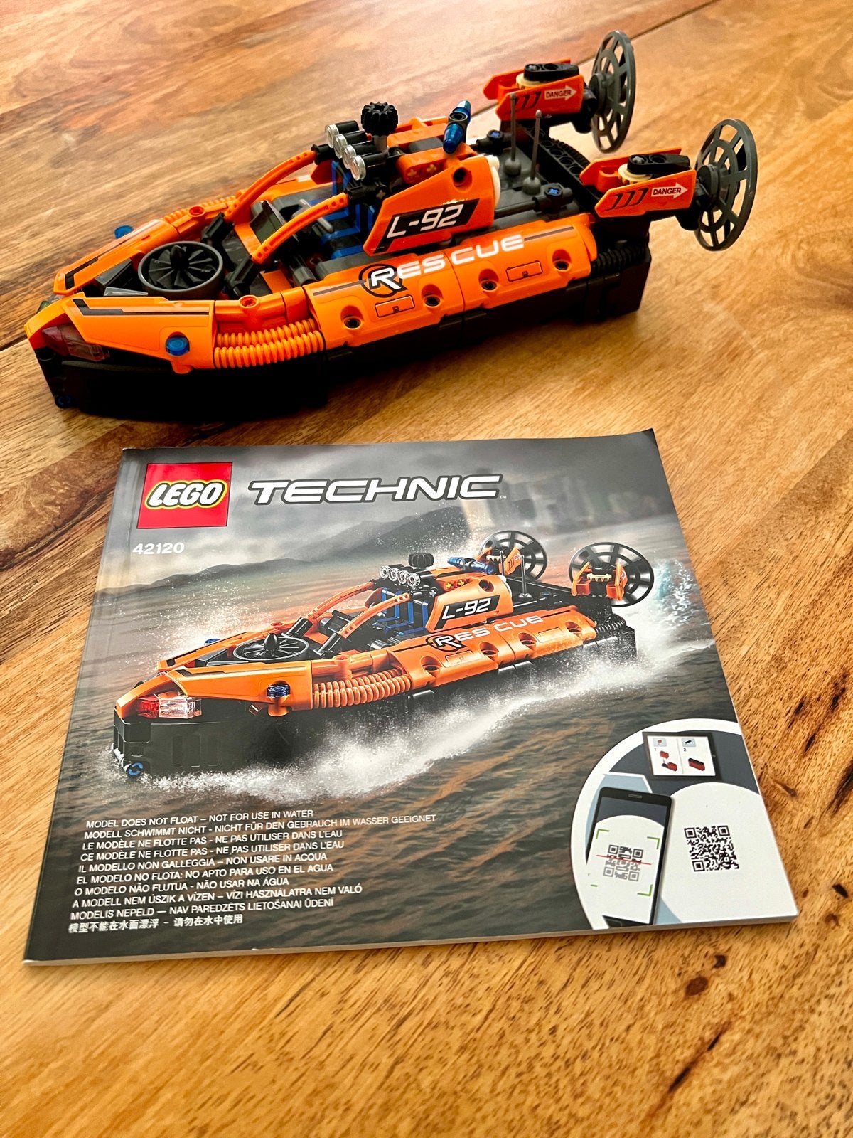 LEGO Technic Hovercraft (42120), Ophalen, Zo goed als nieuw
