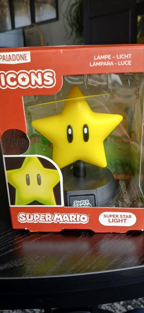 Supermario ster lamp, Ophalen of Verzenden