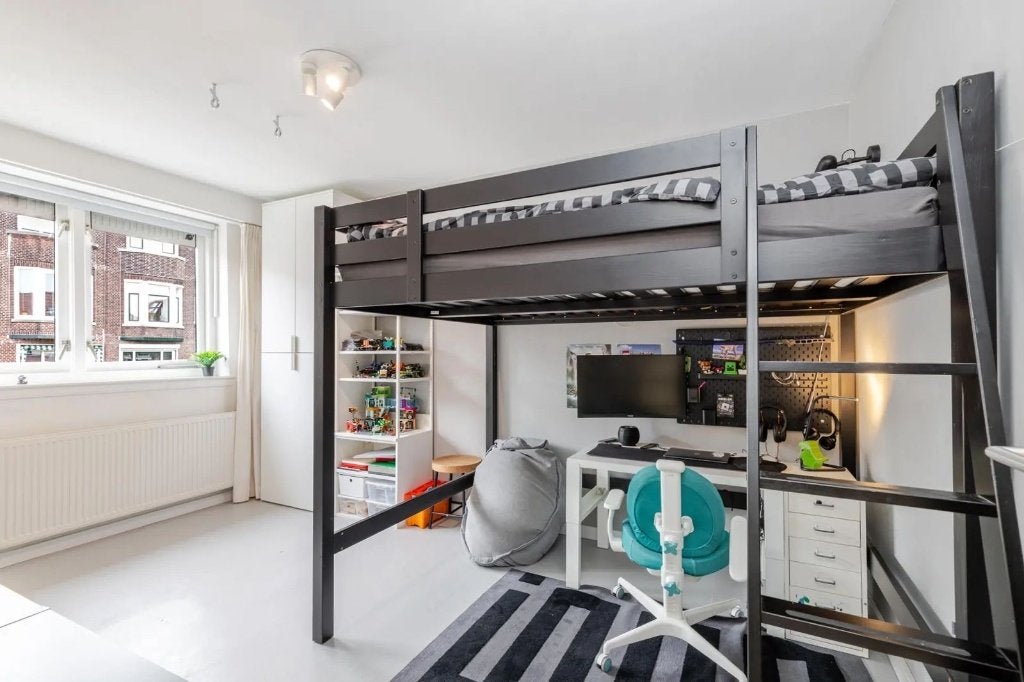 Ingekort(183,5cm) STORÅ Hoogslaper IKEA, Huis en Inrichting, Slaapkamer | Stapelbedden en Hoogslapers, Ophalen, Gebruikt, Hoogslaper