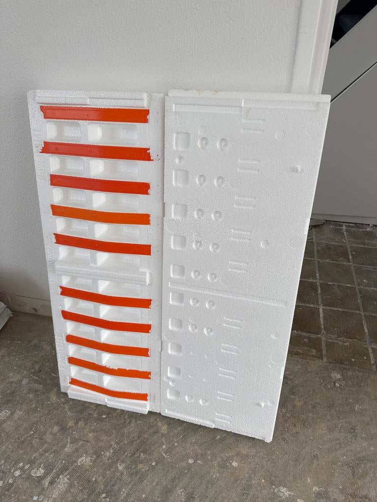 Tempex bekisting zijwand 40 cm hoog, Doe-het-zelf en Verbouw, Ophalen, Nieuw