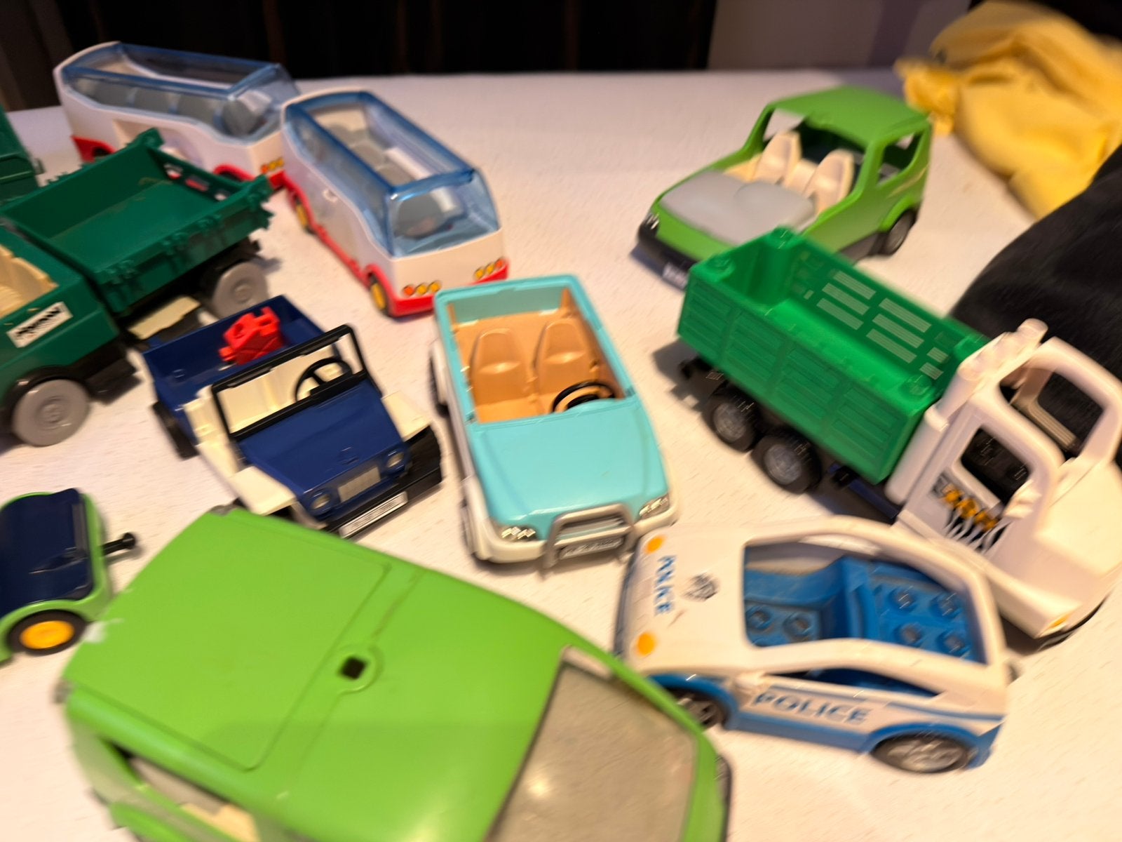 14 stuks rijdend materieel van playmobil, Ophalen of Verzenden, Gebruikt