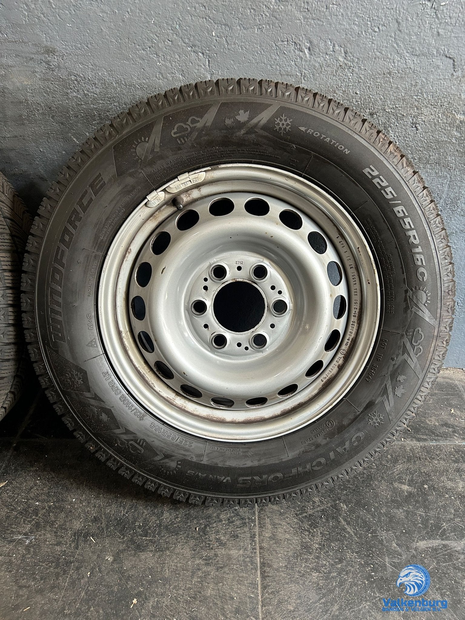 9-10mm! Originele Mercedes Sprinter B907 B910 16 inch stalen, -, Banden en Velgen, Ophalen of Verzenden, All Season