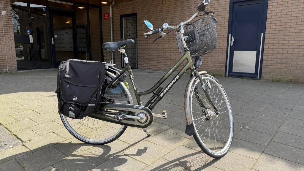 Batavus boodschappen fiets, Ophalen, Versnellingen, Batavus, Trommelrem