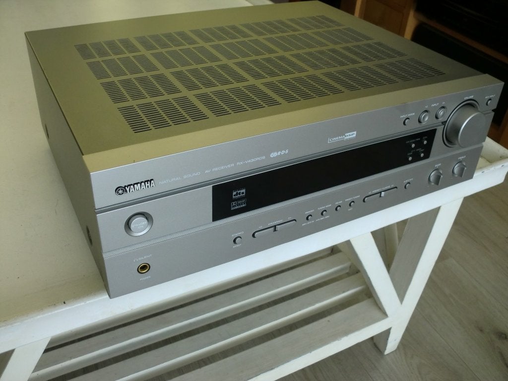 Yamaha RX-V430 Audio Video Receiver getest werk 100% goed., Yamaha, Ophalen of Verzenden, Zo goed als nieuw, 60 tot 120 watt