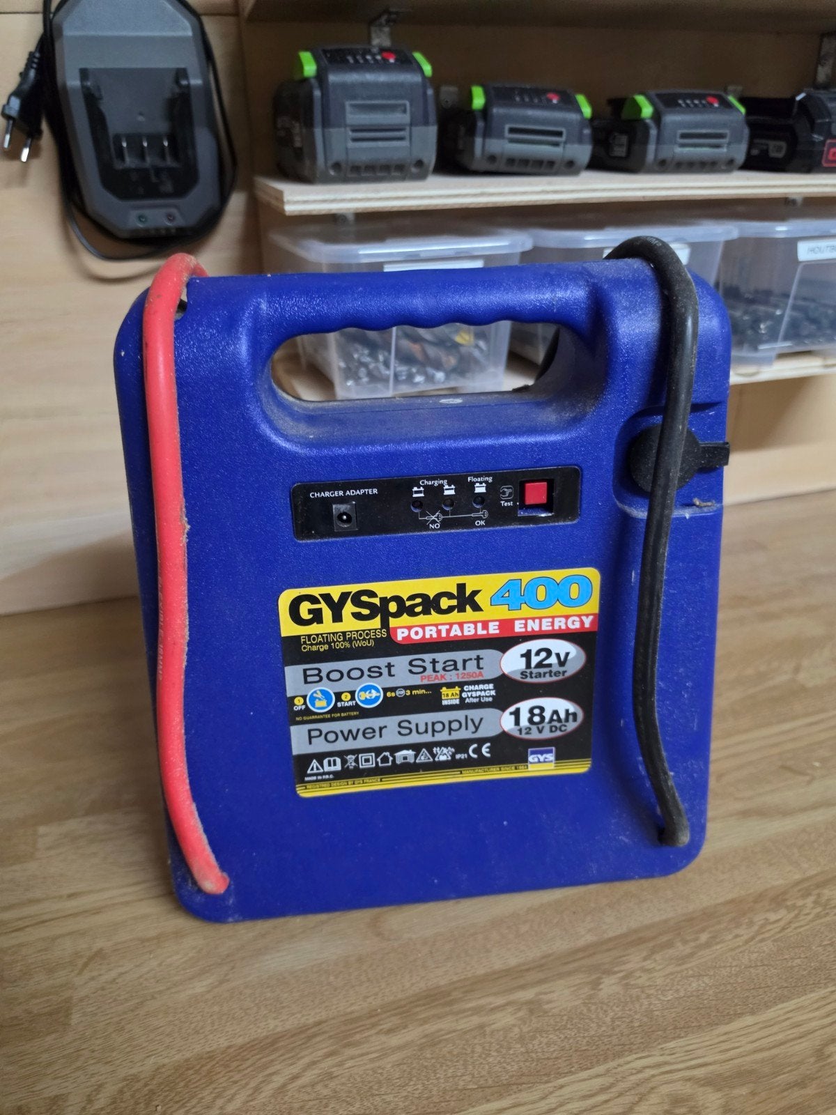 GYSPACK 400 Draagbare Startbooster 12V, Auto diversen, Ophalen, Zo goed als nieuw