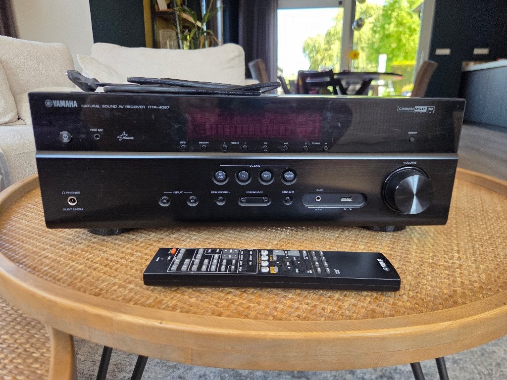 Yamaha RX-V477 AV Receiver, Ophalen, Yamaha, Zo goed als nieuw, 60 tot 120 watt
