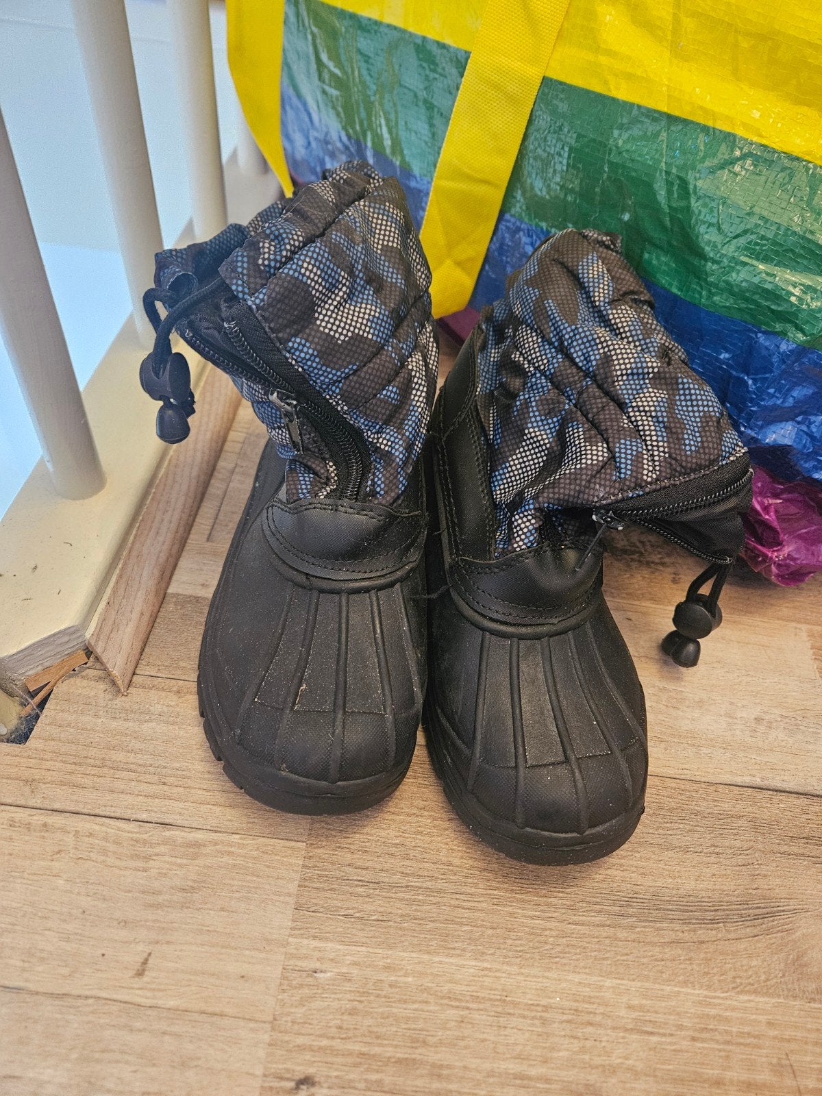 Warme sneeuwlaarzen maat 30 voor kinderen, Ophalen of Verzenden, Gebruikt, Onbekend, Jongen of Meisje