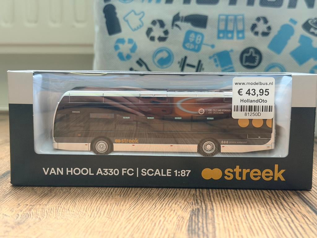 HollandOto 8-1250D Van Hool A330 Qbuzz Streek, Hobby en Vrije tijd, Ophalen of Verzenden, Nieuw, Bus of Vrachtwagen