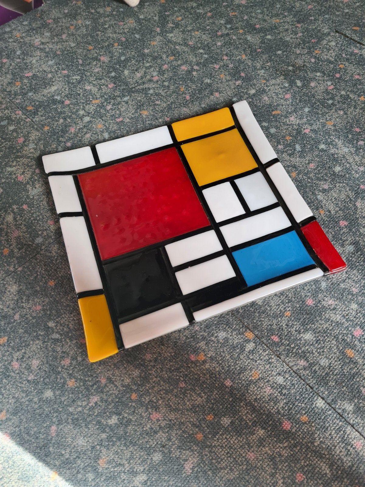 Piet Mondriaan schaal - Kunstobject, Ophalen of Verzenden