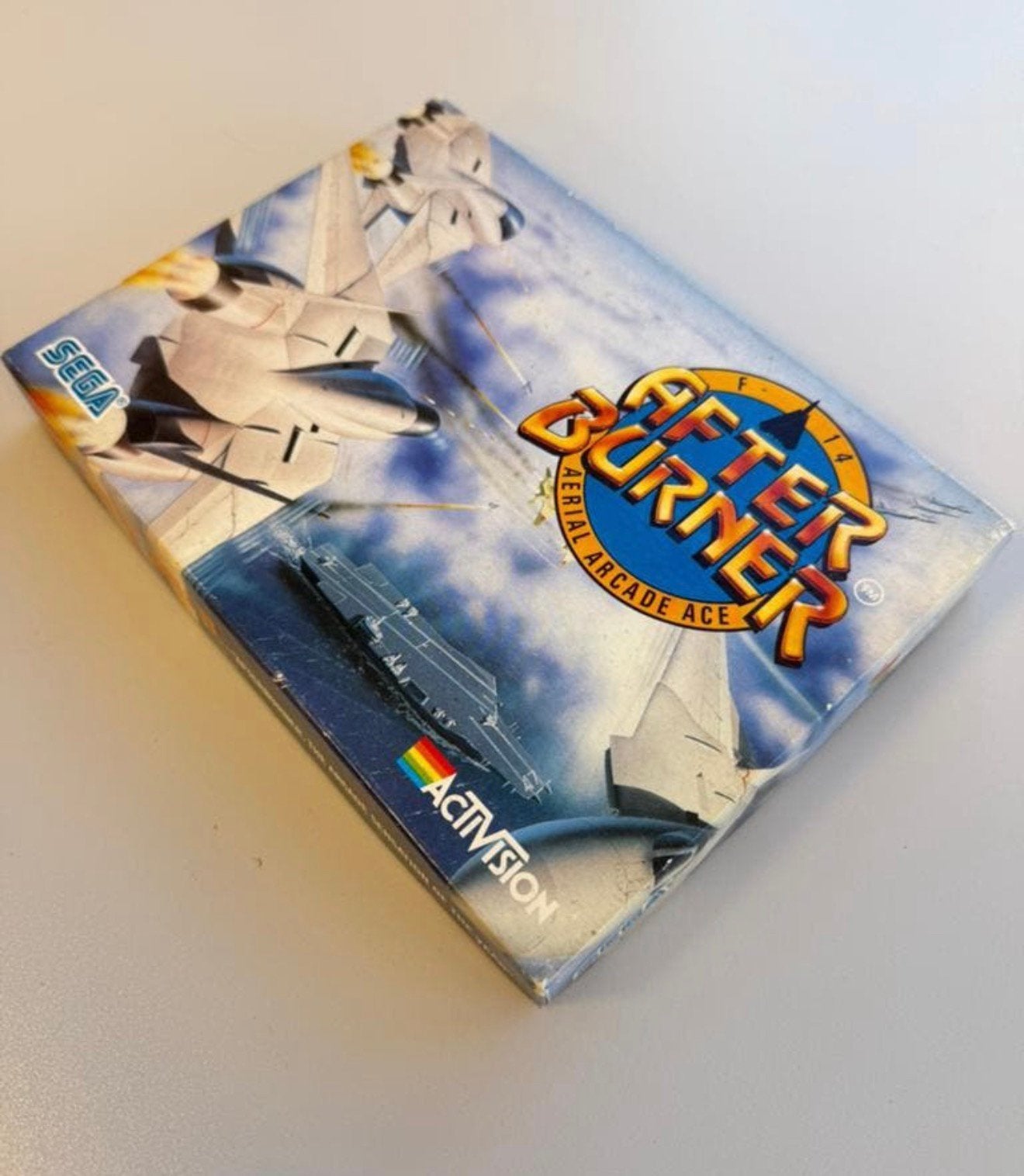 After Burner C64/128 Big Box CIB Activision Sega compleet, Ophalen of Verzenden, L, L, L