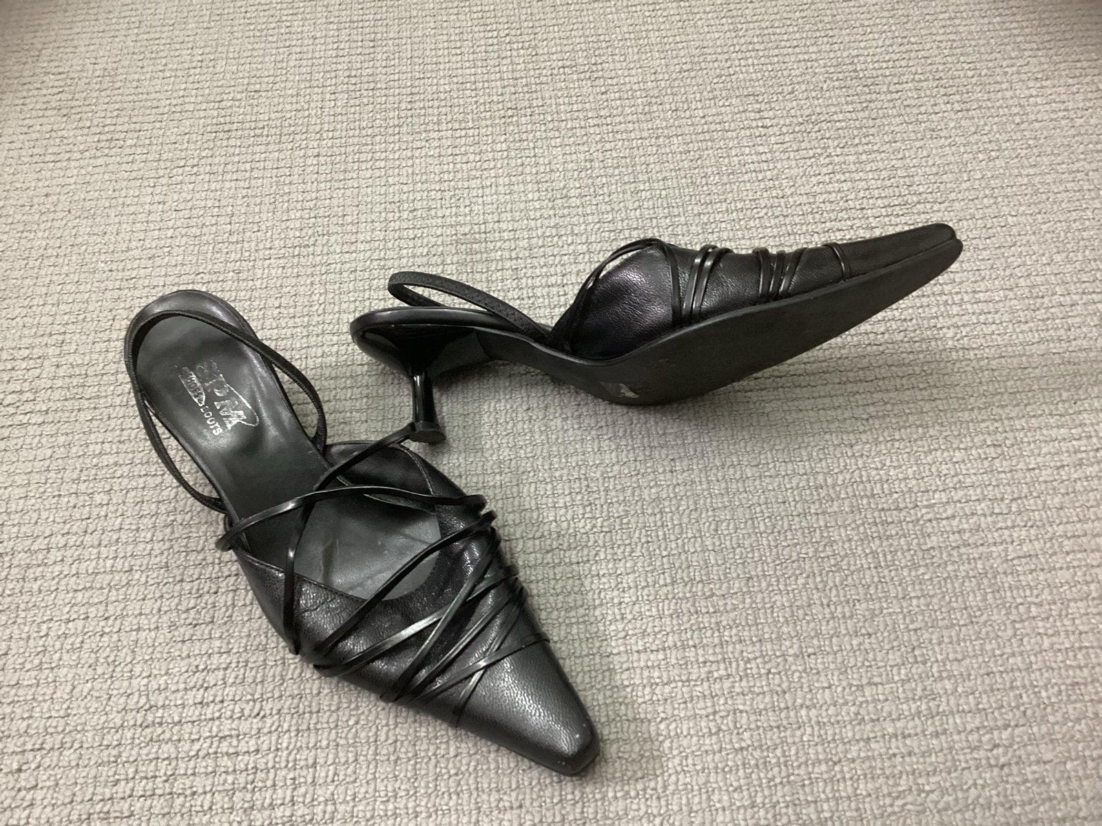 Zwarte SPM Schoenen Maat 38, Ophalen of Verzenden, Gedragen, Zwart, Schoenen met hoge hakken
