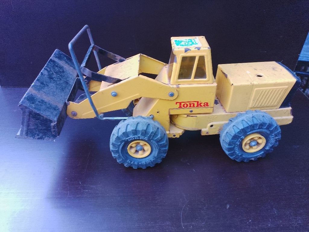 Vintage Metalen Tonka Shovel, Ophalen of Verzenden