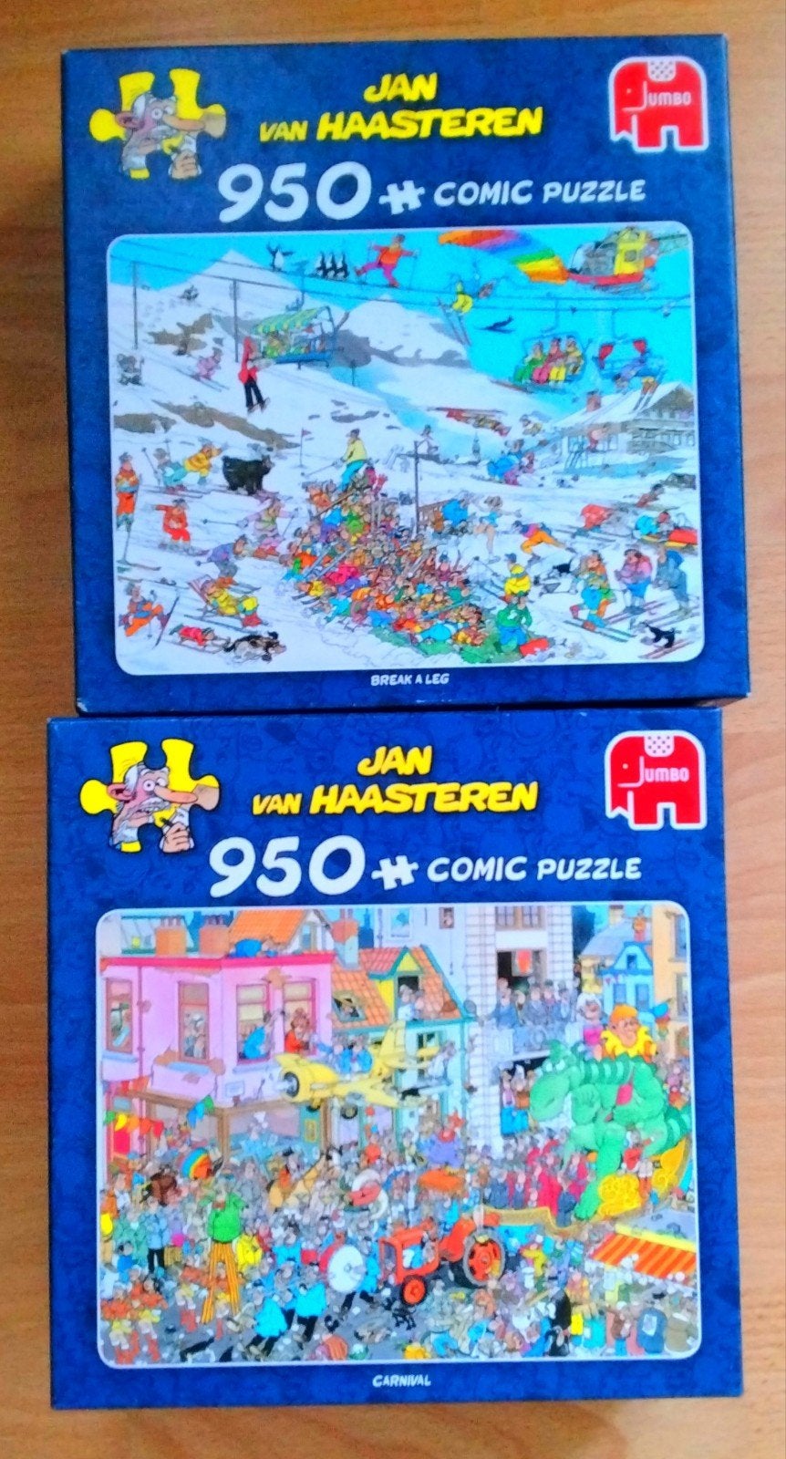 Jan vanvHaasteren, diverse puzzels..., Ophalen of Verzenden, 500 t/m 1500 stukjes, Zo goed als nieuw, Legpuzzel
