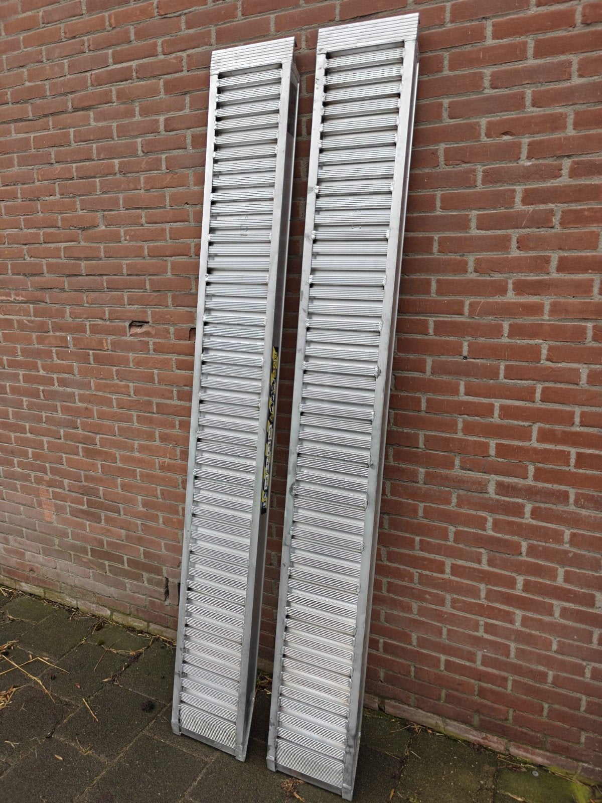 Aluminium oprijplaten aanhanger 3500KG, Ophalen, Zo goed als nieuw