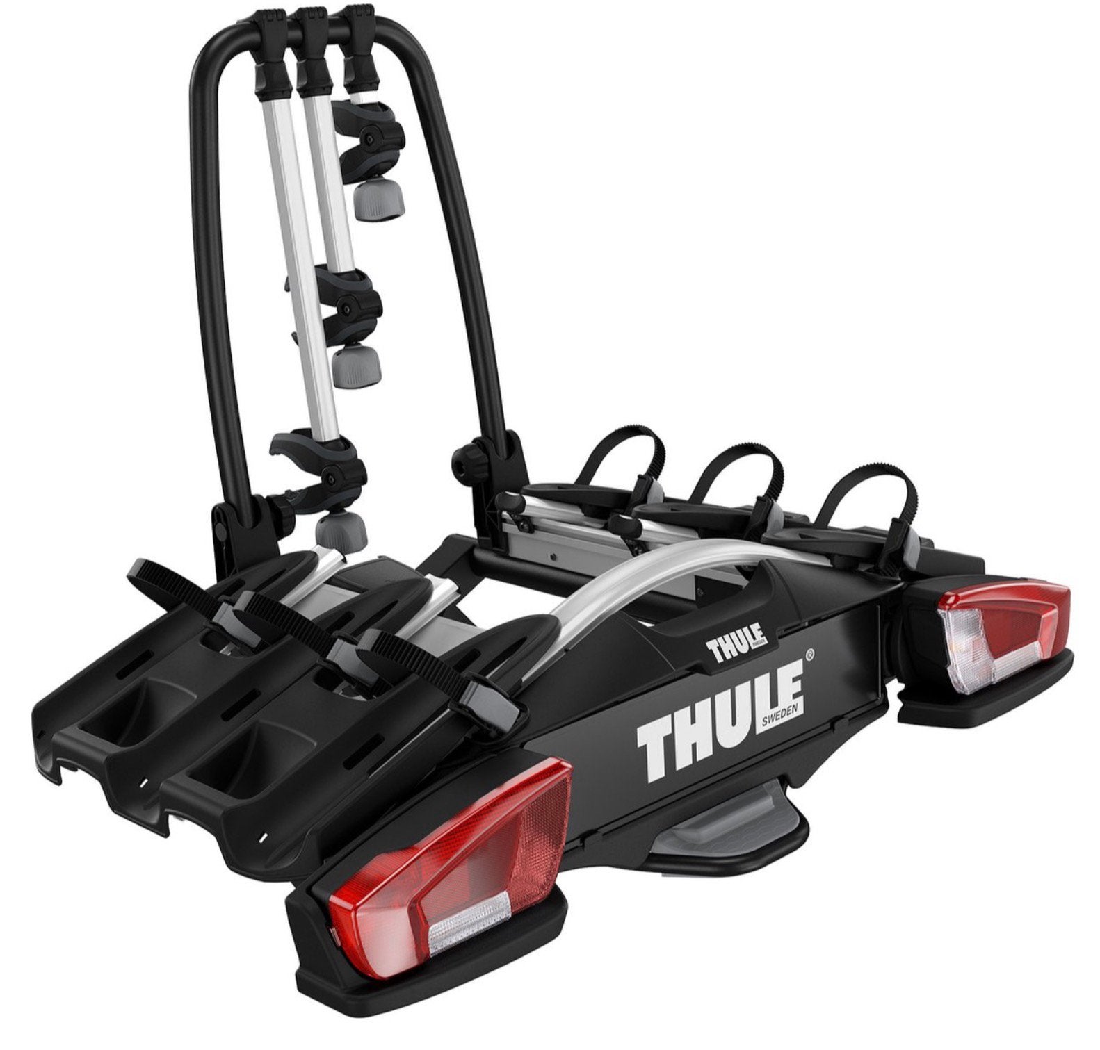 Te huur Thule VeloCompact 926 Fietsendrager t/m 4 fietsen, Auto diversen, Fietsendragers, Ophalen, Zo goed als nieuw, Trekhaakdrager