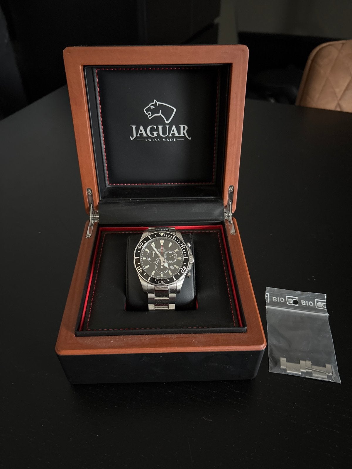 Jaguar Executive Diver J861/3 Herenhorloge, Gebruikt, Staal, Polshorloge, Ophalen