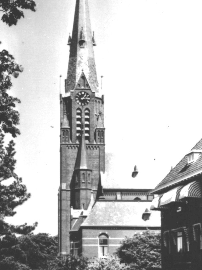 988153 Wassenaar 1972 St Willibrordus Kerk  Onbeschreven, Ophalen of Verzenden, 1960 tot 1980, Ongelopen, Zuid-Holland