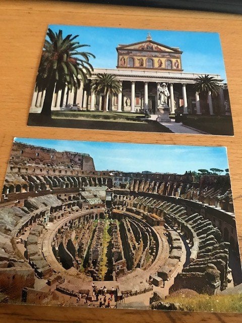 Rome, Italië, Ophalen of Verzenden, Voor 1920, Ongelopen, Frankrijk