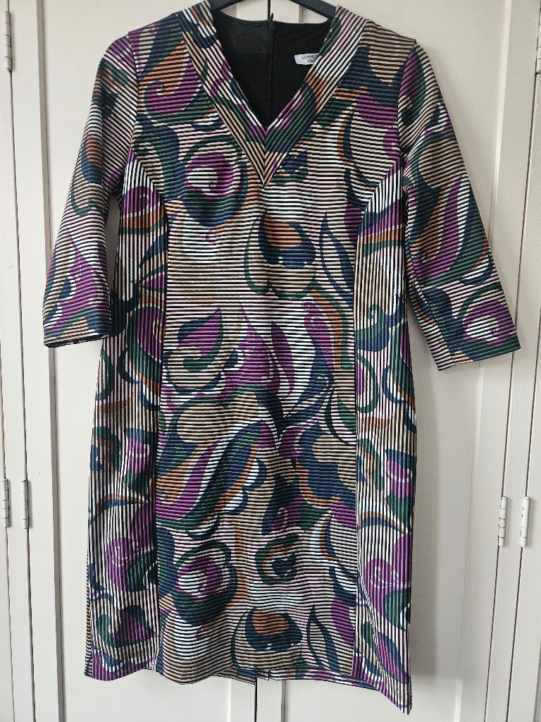 Sommermann jurk meerkleurig maat 42 zgan, Kleding | Dames, Overige kleuren, Sommermann, Maat 42/44 (L), Ophalen of Verzenden