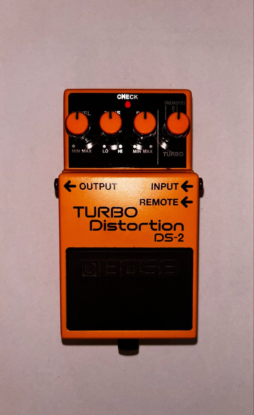 Boss DS-2 Turbo Distortion pedaal, Ophalen of Verzenden, Zo goed als nieuw, Distortion, Overdrive of Fuzz