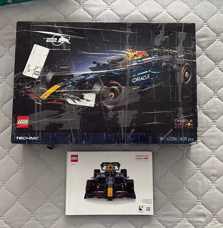 Lego Technic 42206 Red Bull formule 1, Ophalen, Lego, Compleet, Zo goed als nieuw