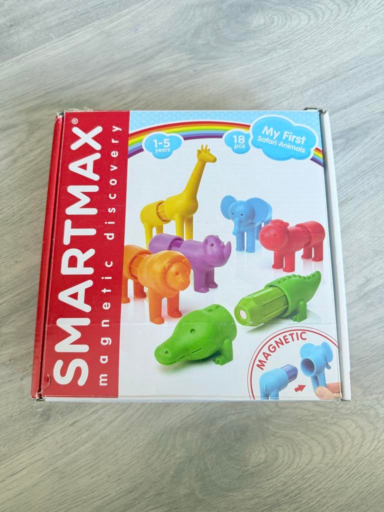 SmartMax My First Safari Animals - Magnetisch Speelgoed, Ophalen, Zo goed als nieuw, Overige typen