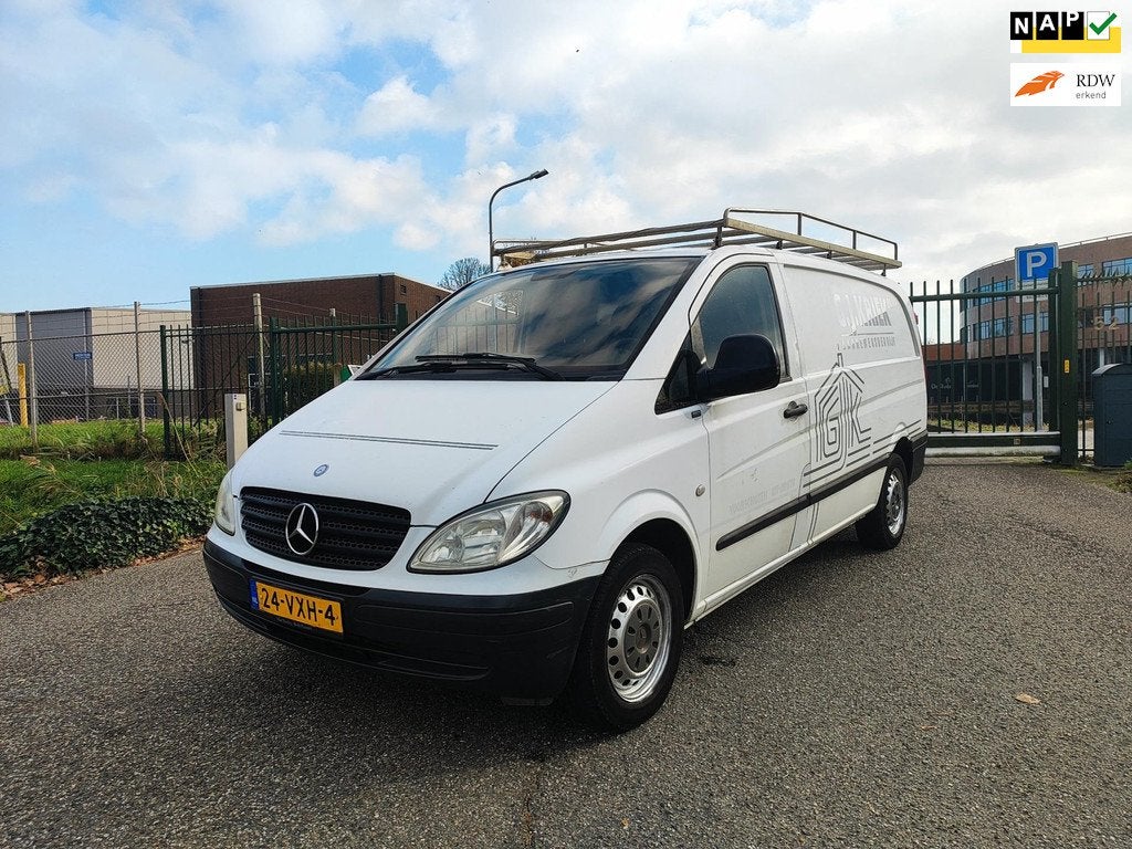 Mercedes-Benz Vito 109 CDI 320 Lang Amigo Nap!, Auto's, Bestelauto's, Bedrijf, Te koop, ABS, Centrale vergrendeling, Electronic Stability Program (ESP)