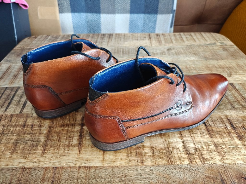 Nette herenschoen van Bugatti (maat 42), Bugatti, Bruin, Ophalen of Verzenden, Zo goed als nieuw