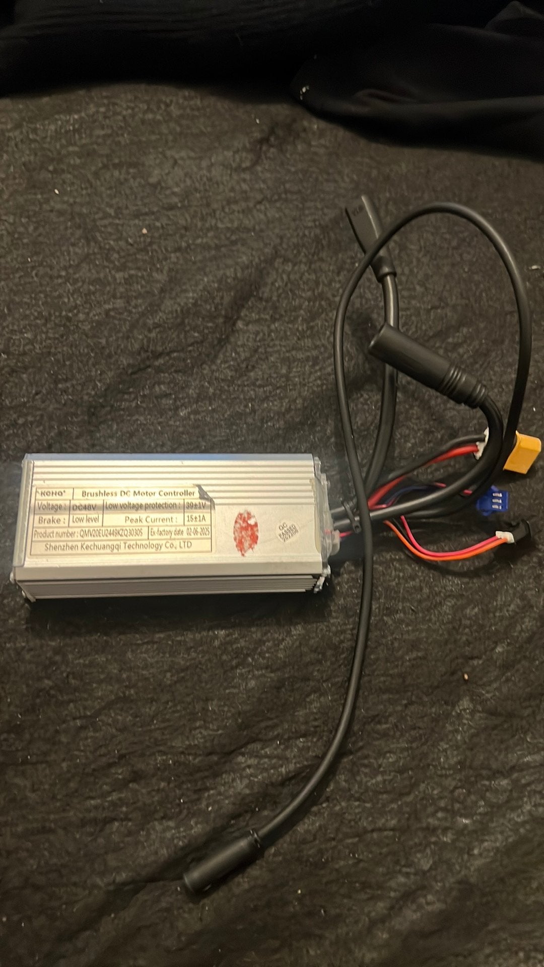 V20 Brushless DC Motor Controller, Elektrische fiets, Gebruikt, Overige materialen, Ophalen of Verzenden