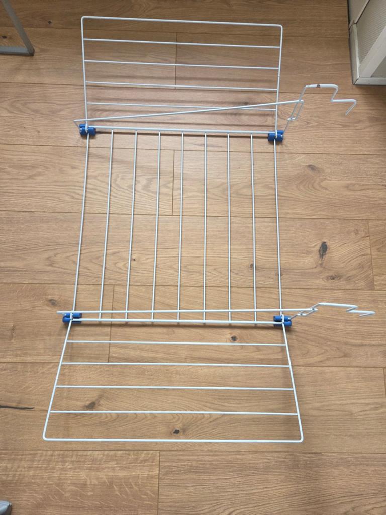 Handig wasrek voor aan de deur of radiator, Tuin en Terras, Droogmolens en Wasrekken, Ophalen, Gebruikt, Wasrek