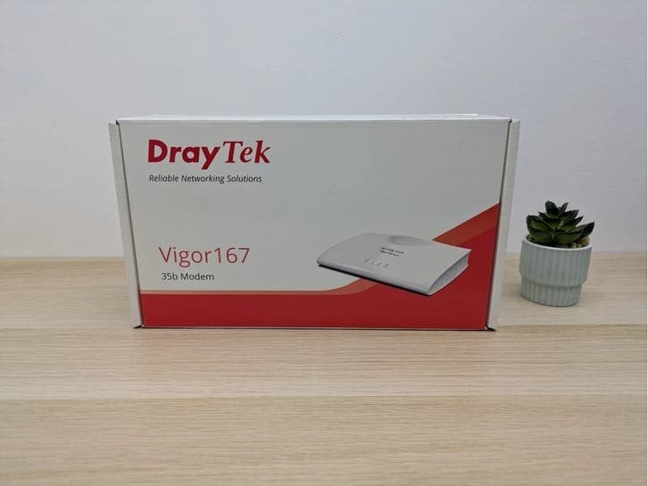 DrayTek Vigor 167 VDSL2 35b modem - nieuw in doos, Router met modem, Nieuw, Ophalen of Verzenden, Draytek