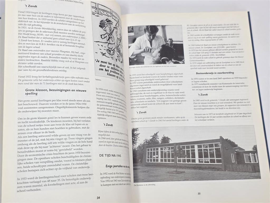 Onderwijs door de Eeuwen Heen — School 't Zandt Groningen, Boeken, Geschiedenis | Stad en Regio, Ophalen of Verzenden, Gelezen