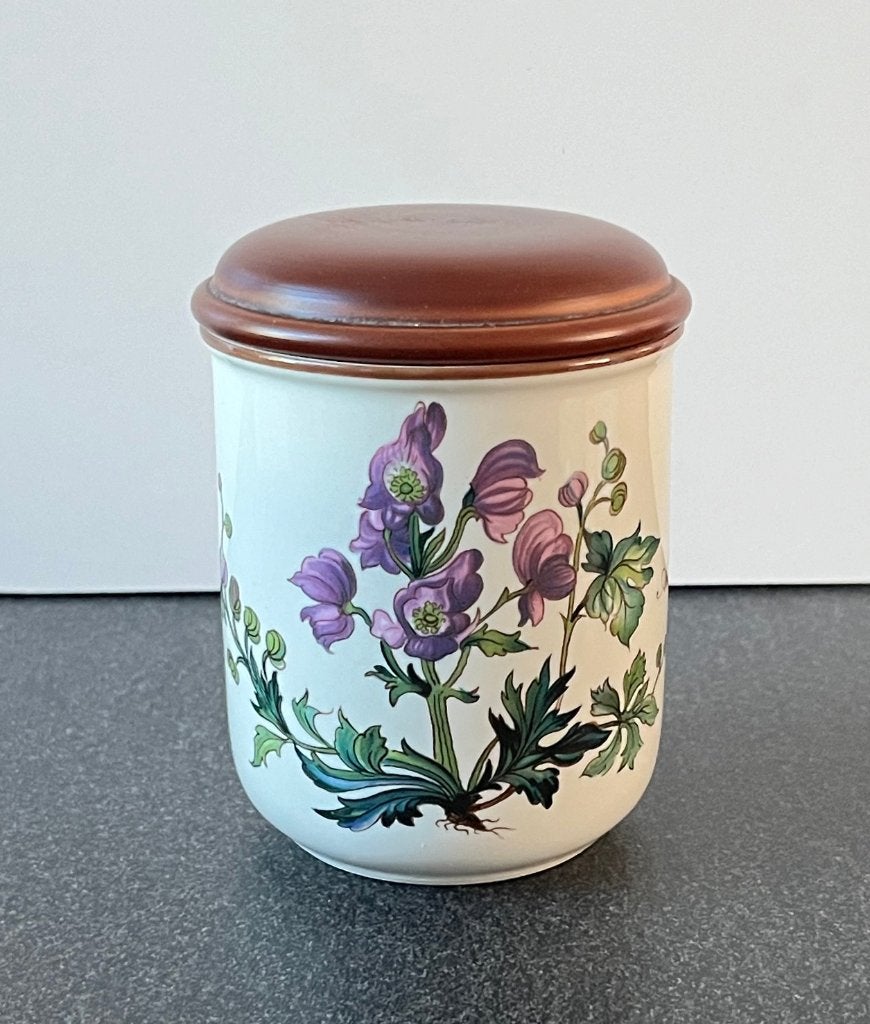 Villeroy & Boch Botanica potje met deksel, Ophalen of Verzenden, Zo goed als nieuw, Overige stijlen, Porselein