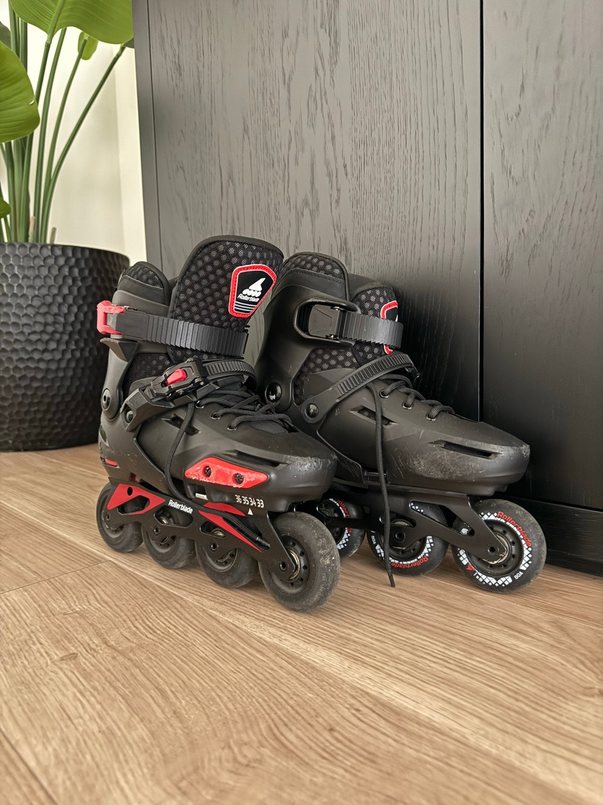 Apex Rollerblade skeelers - Verstelbaar (maat 33-36), Sport en Fitness, Skeelers, Kinderen, Inline skates 4 wielen, Ophalen, Overige merken