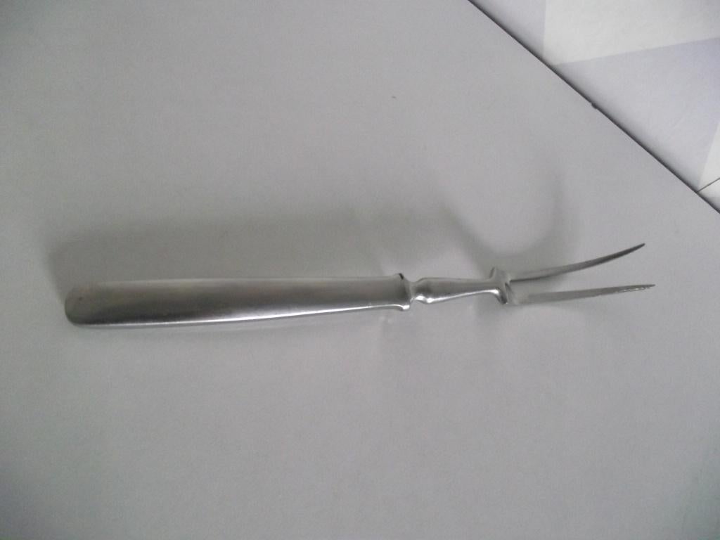 RVS Gero Zilmeta trancheervork vork 26 cm serveervork 1960, Ophalen of Verzenden