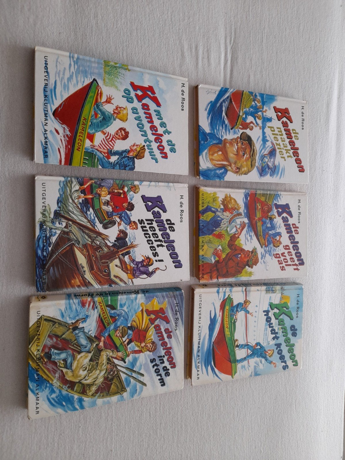 De Kameleon Boeken - Set van 6, Boeken, Ophalen of Verzenden, Gelezen, H. de Roos, Fictie algemeen