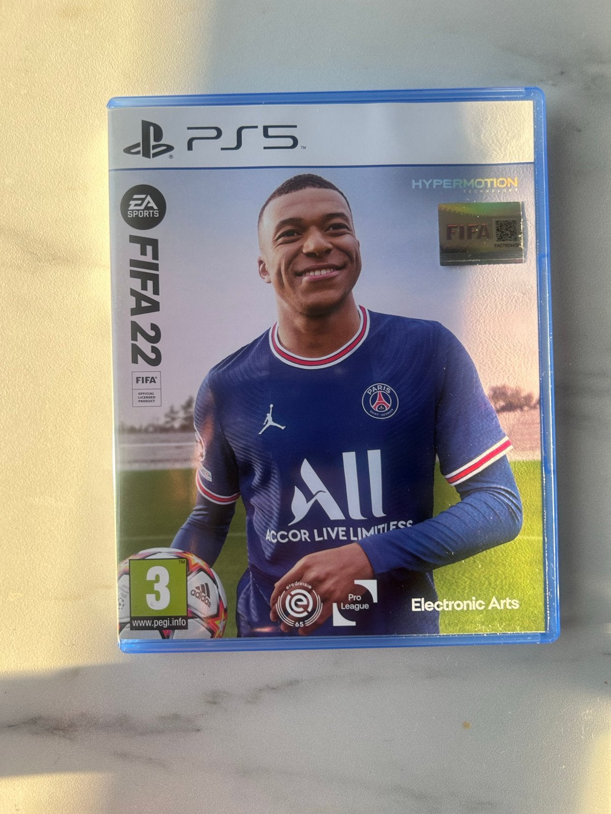 FIFA 22 PS5, Verzenden, Eén computer, Zo goed als nieuw, Sport